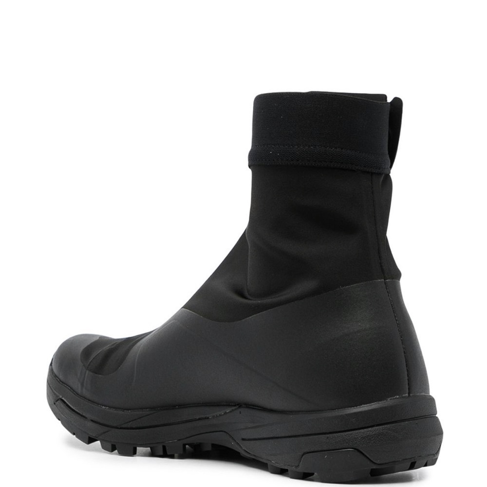 Comme Des Garçon x Salomon Logo Print High Top Sneakers - Picture 3 of 11